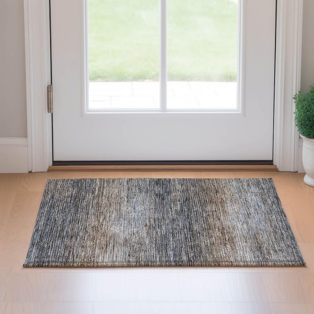 Dalyn Rug Company Trevi TV1 2&#39;6&quot; x 3&#39;10&quot; Pewter Area Rug, , large