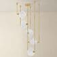 Troy Lighting Solara 5-Light Chandelier in Vintage Polished Brass, , large
