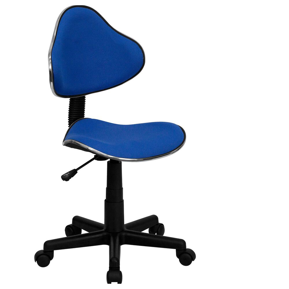Flash Furniture Swivel Task Chair in Blue, , large