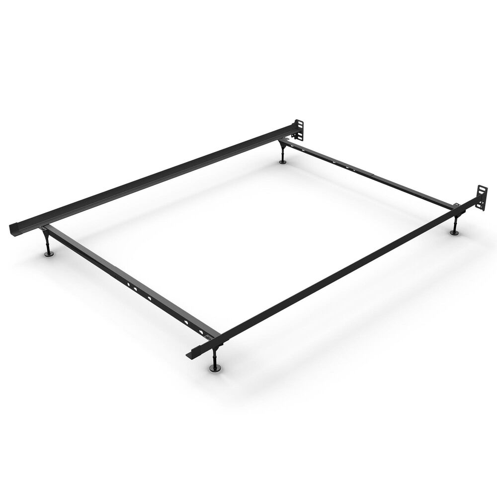 Glideaway Twin/Full/Queen Deluxe Bed Frame with Center Support in Black, , large