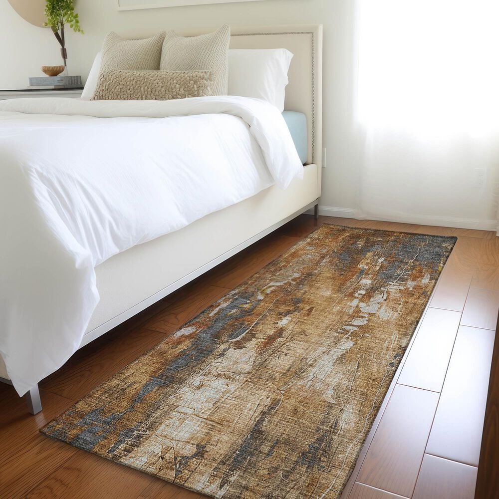 Dalyn Rug Company Kochi KC10 Rust 2&#39;3&quot; x 7&#39;6&quot; Runner, , large