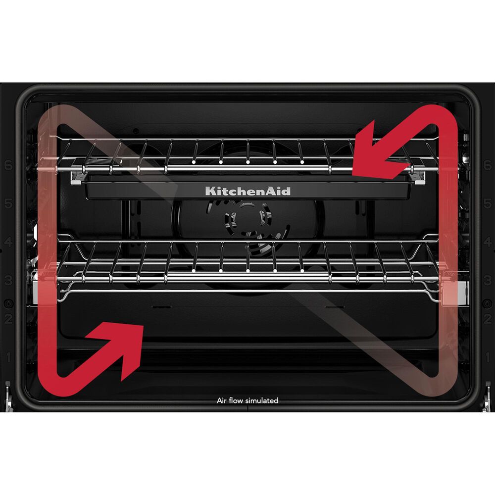 KitchenAid 2-Piece Kitchen Package with Black Ore 30" Smart Combination Wall Oven and Black 30" Induction Cooktop, , large