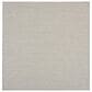Nourison Courtyard Ivory and Silver 6" Square Indoor/Outdoor Area Rug, , large