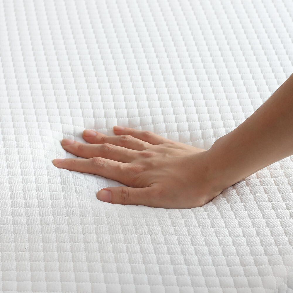 HOMLUX Tidur 8" Medium Firm Cooling Gel Memory Foam King Mattress in a Box, , large