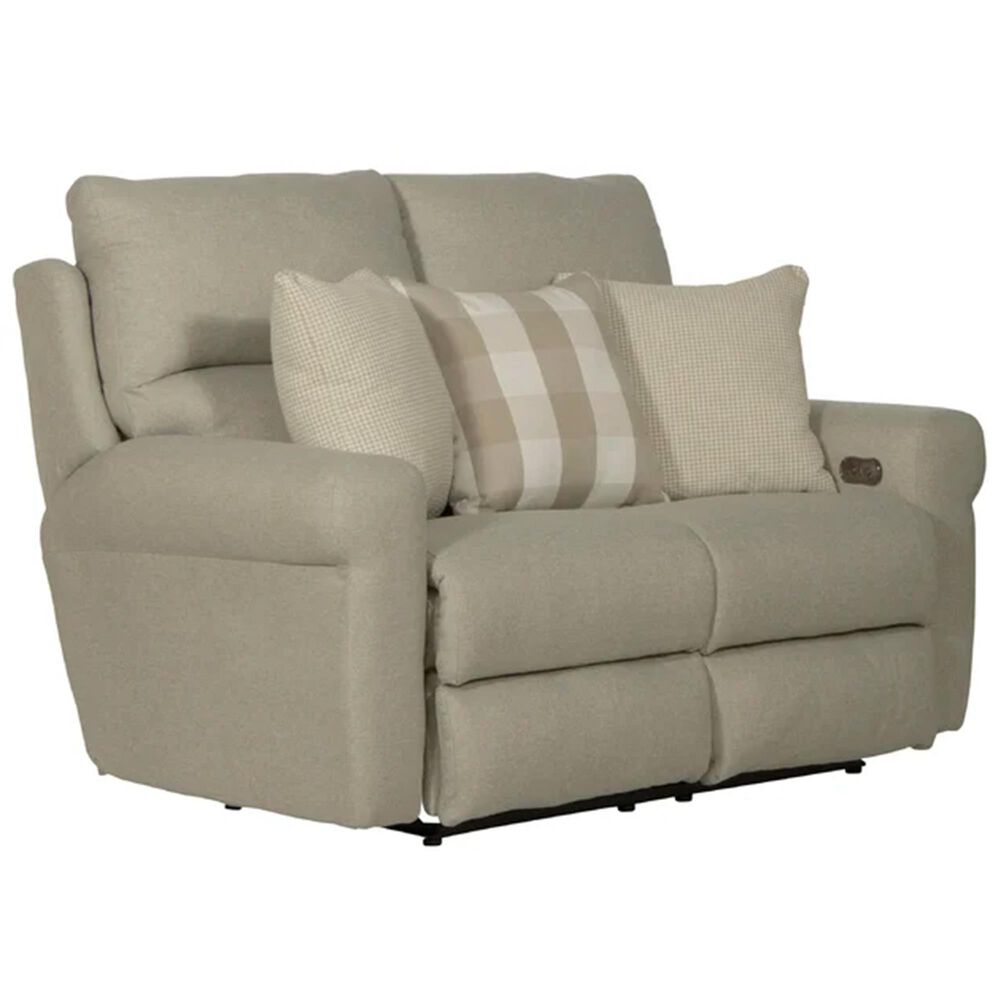 Catnapper Westport Power Reclining Loveseat in Cement, , large