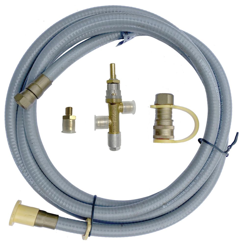 Elementi Fire 50000 BTU Natural Gas Conversion Kit in Gray, , large