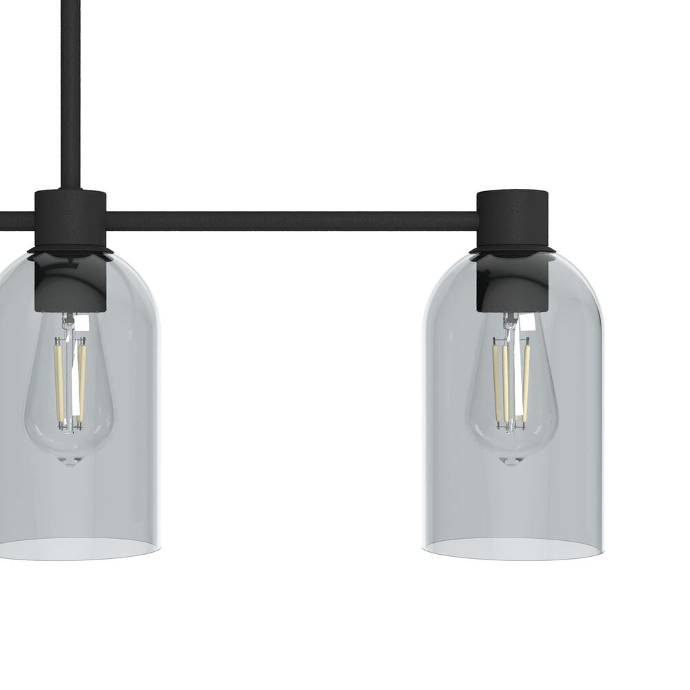 Hunter Lochmeade 4-Light Linear Chandelier in Natural Iron, , large