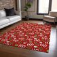 Dalyn Rug Company Wonderland WN18 3" x 5" Red Indoor/Outdoor Area Rug, , large