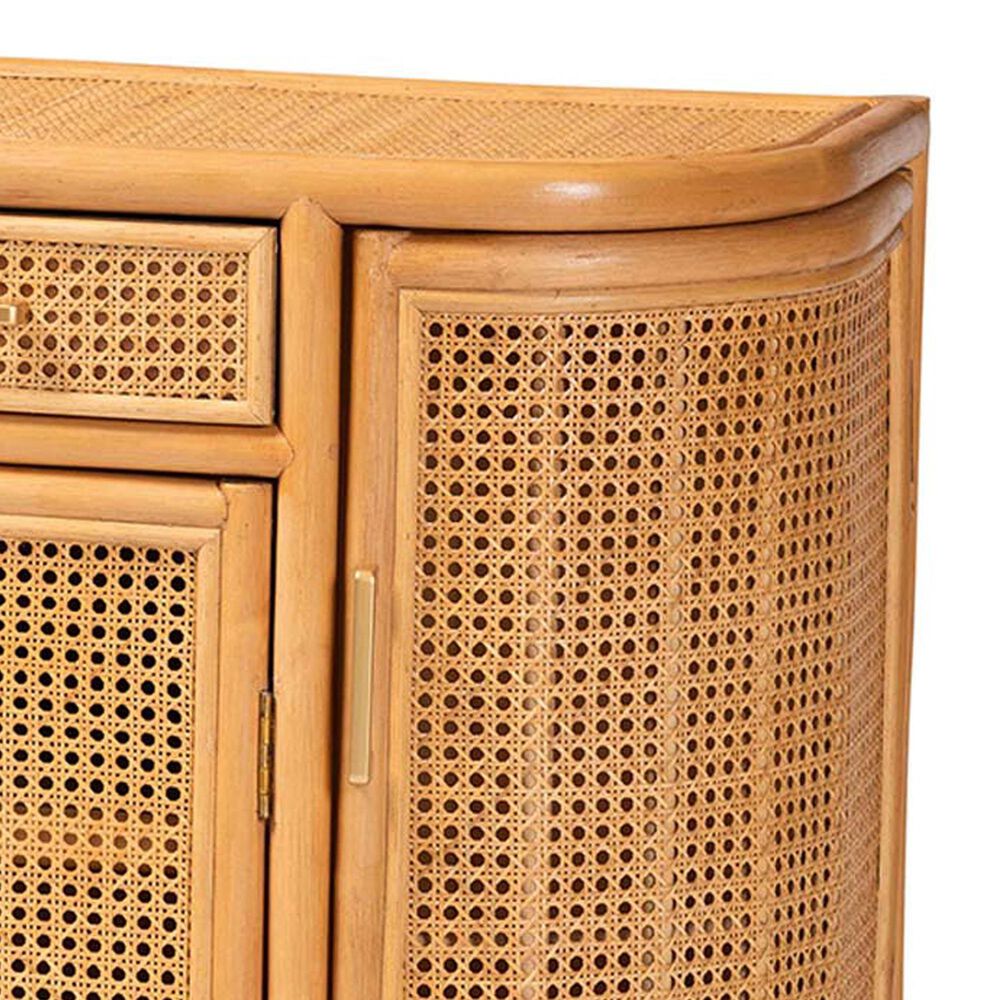 Baxton Studio McKenna 2-Drawer Sideboard in Light Honey, , large