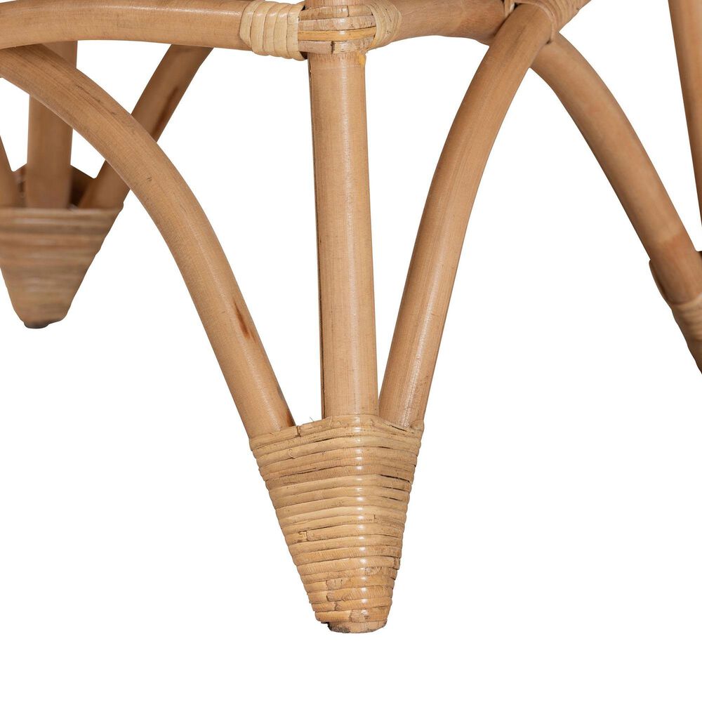 Baxton Studio Elani Coffee Table in Natural Brown and Light Brown, , large