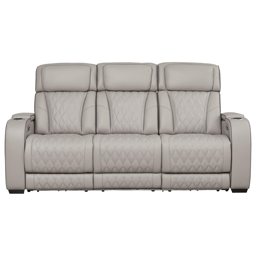 Ashley Boyington 2-Piece Power Reclining Living Room Set in Gray, , large