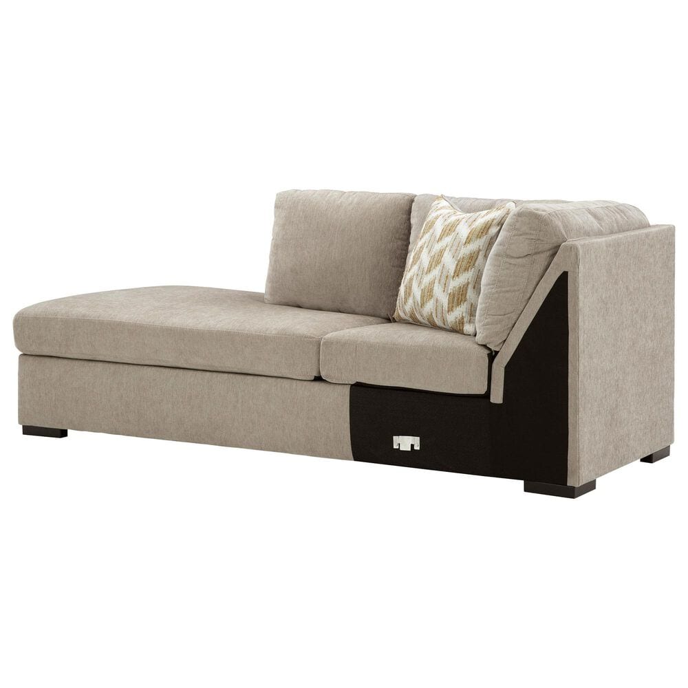 Ashley Bridgepoint 2-Piece Left Facing Sectional with Chaise in Stone, , large