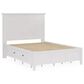 Urban Home Grace 4-Piece King Bedroom Set in Snowfall White, , large