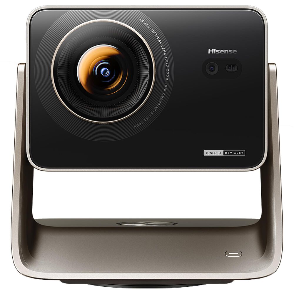 Hisense Triple Laser Mini Projector with 4000 ANSI Lumens in Gray, , large
