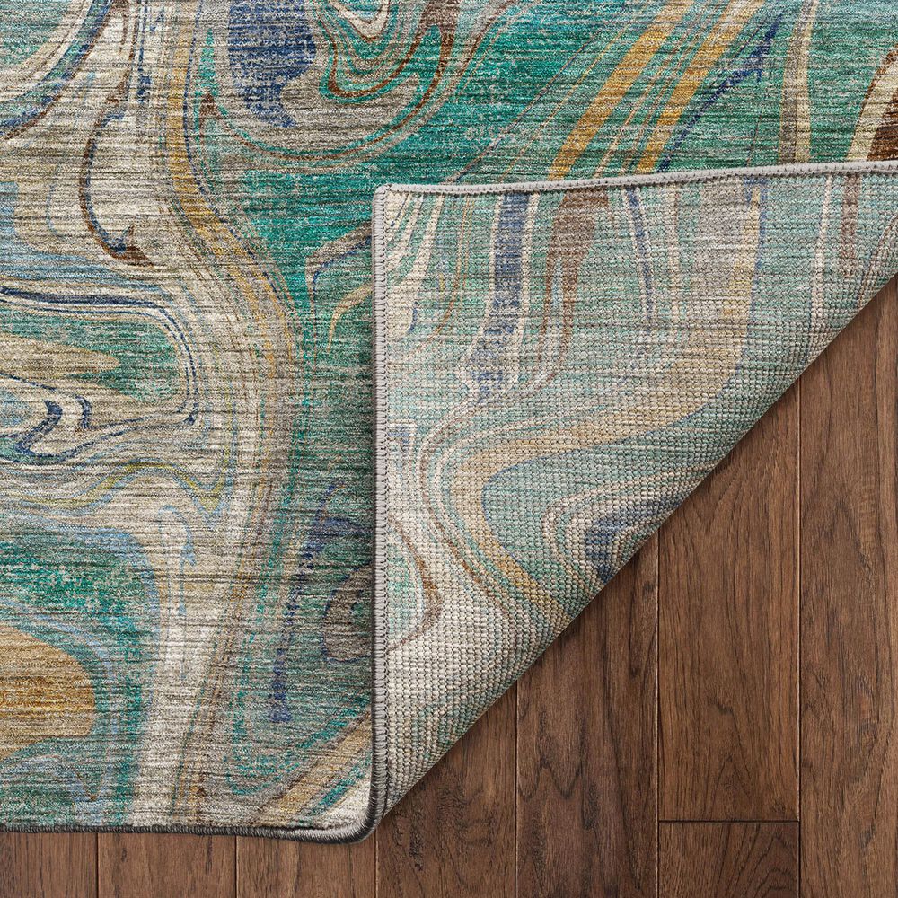 Dalyn Rug Company Nexus NX6 Teal 5' x 7'6" Area Rug, , large