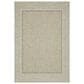 Oriental Weavers Tortuga TR06A 5"3" x 7"3" Beige and Black Area Rug, , large