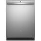 GE Appliances 24" Built-In Dishwasher with with Sanitize Cycle and Dry Boost in Fingerprint Resistant Stainless Steel, , large