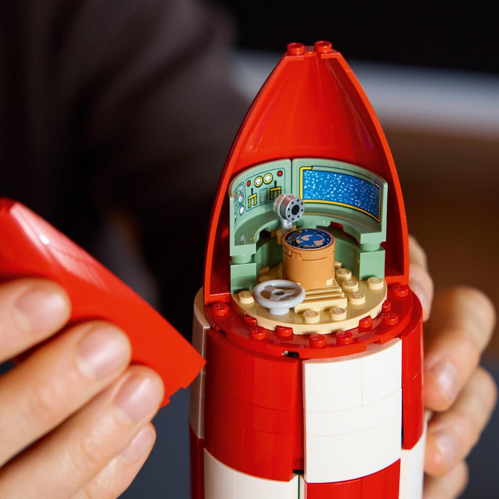 LEGO Tintin Moon Rocket Building Set, , large
