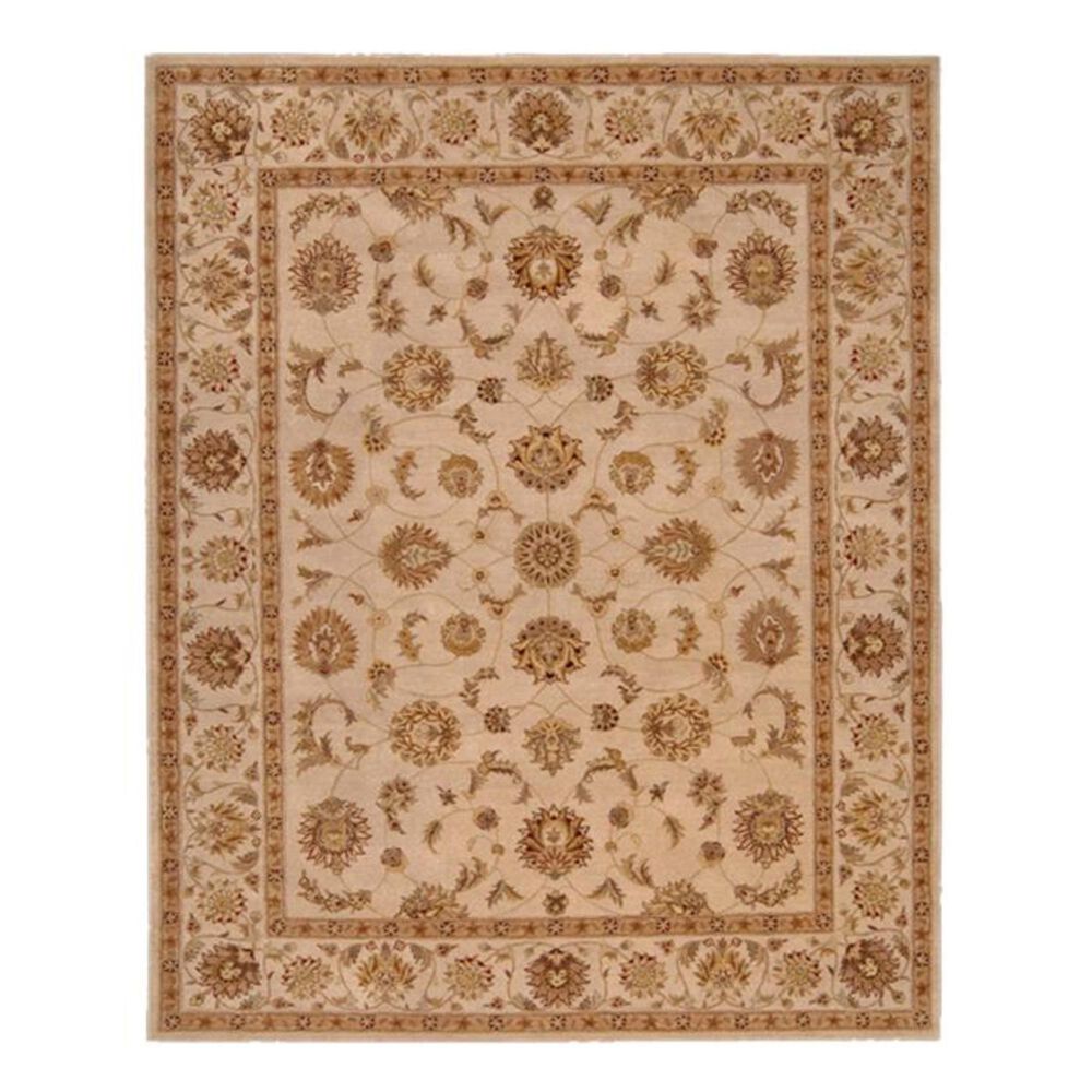 Nourison Heritage Hall HE08 3"9" x 5"9" Ivory Area Rug, , large