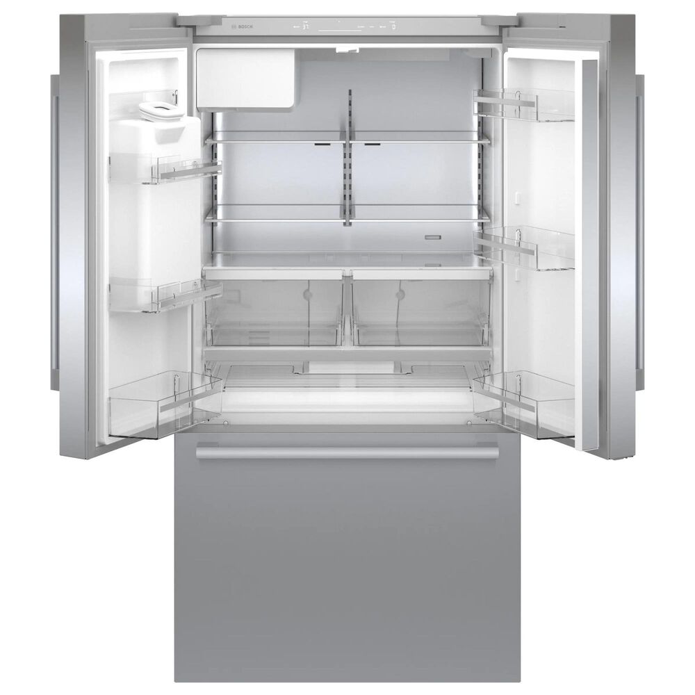 Bosch 500 Series 21.6 Cu. Ft. French Door Bottom Mount Refrigerator in Stainless Steel, , large
