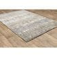 Oriental Weavers Aspen Distressed Shag 530J9 6"7" x 9"6" Gray and Ivory Area Rug, , large