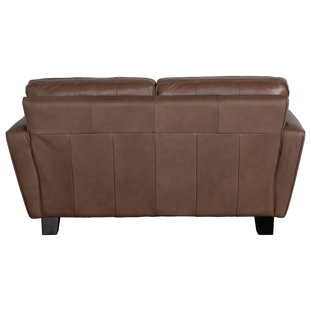 Chateau D&#39;ax Leather Stationary Loveseat in Aline Africa, , large