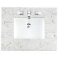 James Martin Vanities Breckenridge 30" Single Vanity in Whitewashed Oak with 3 cm Eternal Jasmine Pearl Quartz Top, , large