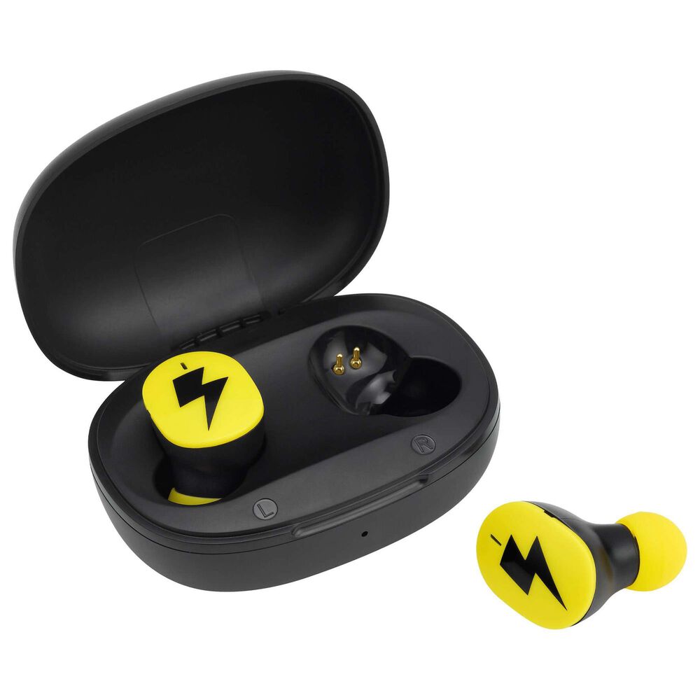 KIDdesigns Pokemon Bluetooth True Wireless Earbuds with Charging Case in Black, , large