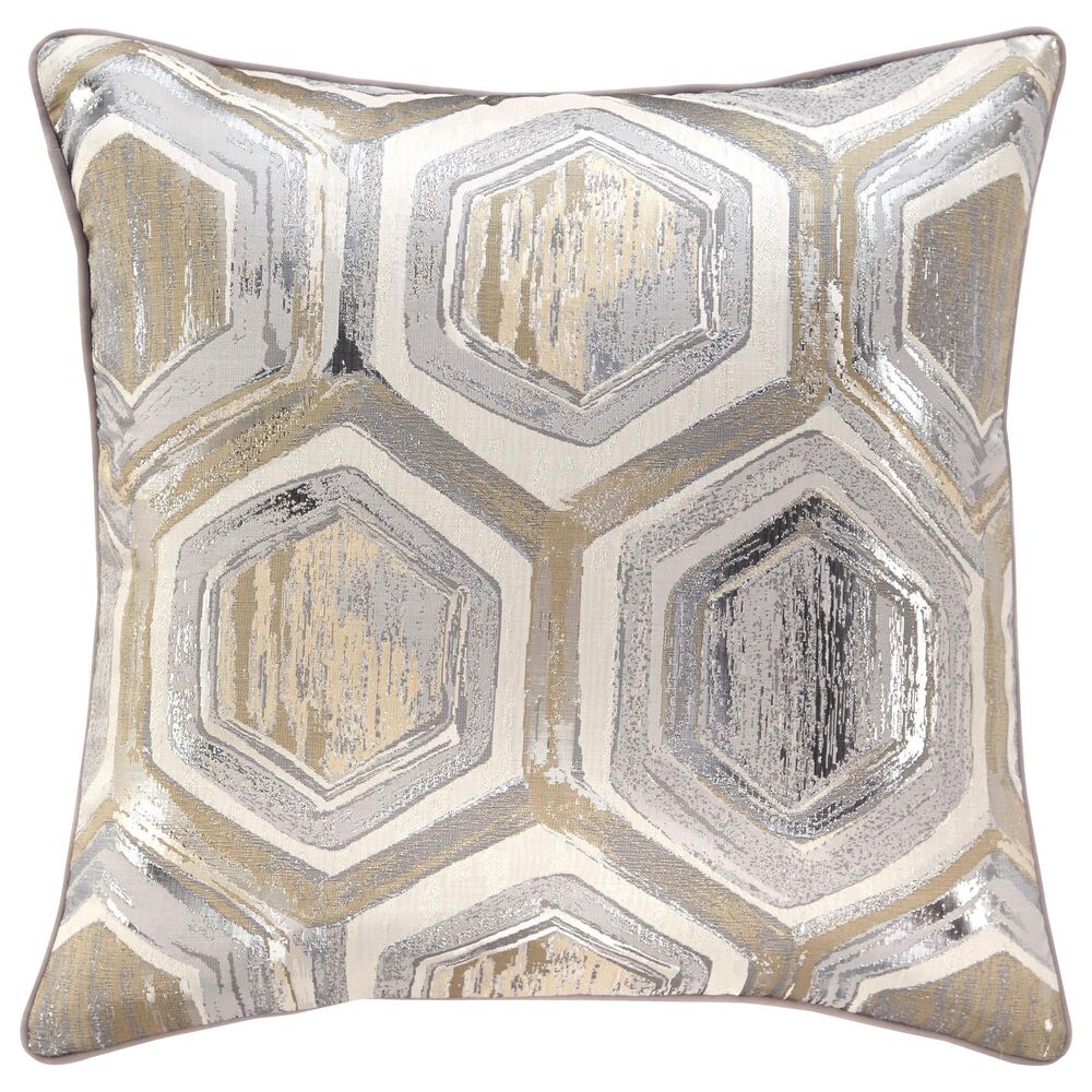 Signature Design by Ashley Meiling 20" x 20" Pillow in Metallic, , large