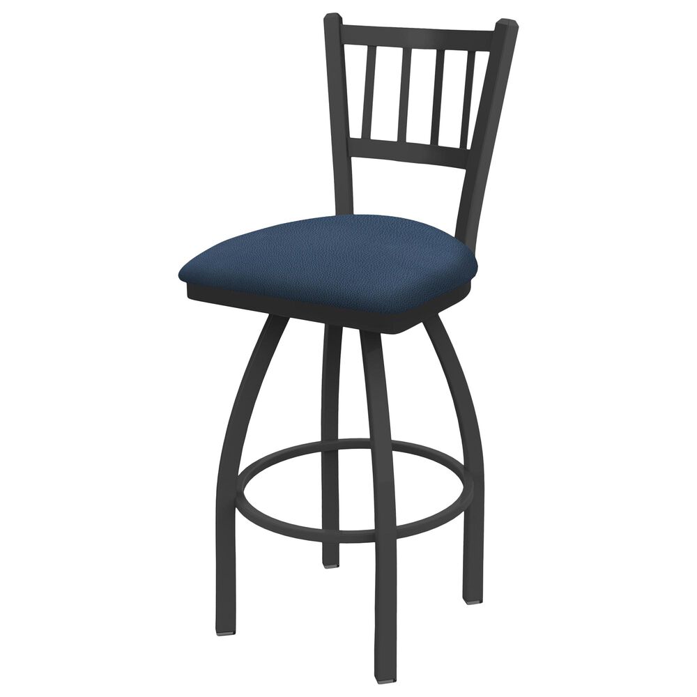 Holland Bar Stool 810 Contessa 25" Swivel Counter Stool with Pewter and Rein Bay Seat, , large