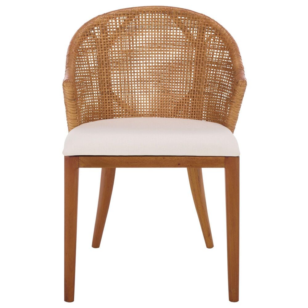 Safavieh Mura Arm Chair in Ivory, , large
