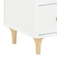 Babyletto Lolly 3 Drawer Changer Dresser with Removable Changing Tray in White and Natural, , large