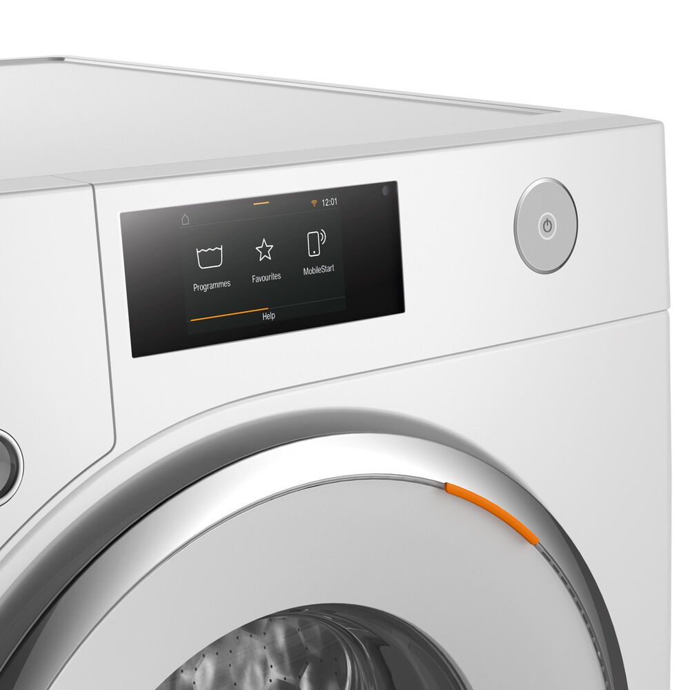 Miele 2.26 Cu. Ft. Smart Front Load Washer with TwinDos in White, , large
