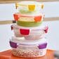 Joseph Joseph Nest Lock 8-Piece Round Food Container Set in Multicolor, , large
