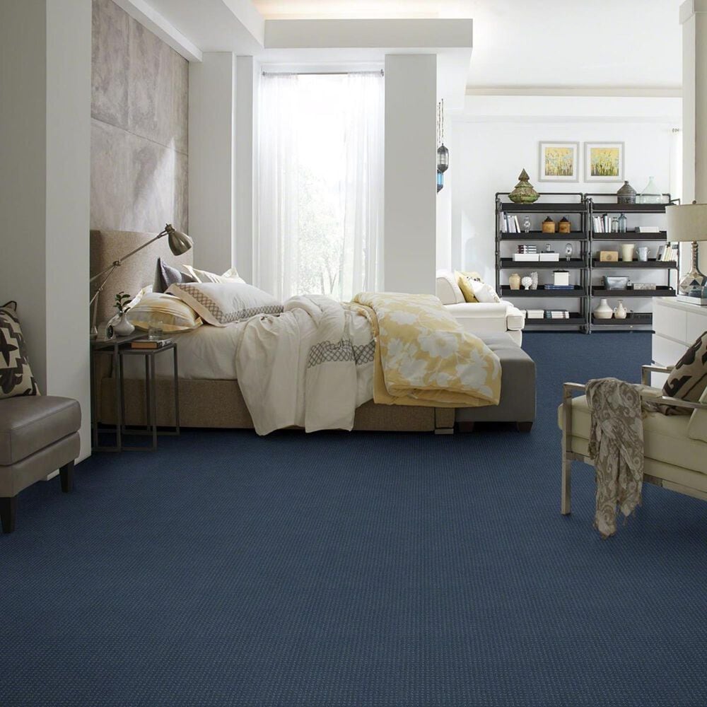 Shaw Perpetual Move Carpet in Royal Navy, , large
