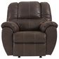Ashley McGann Manual Rocker Recliner in Walnut, , large