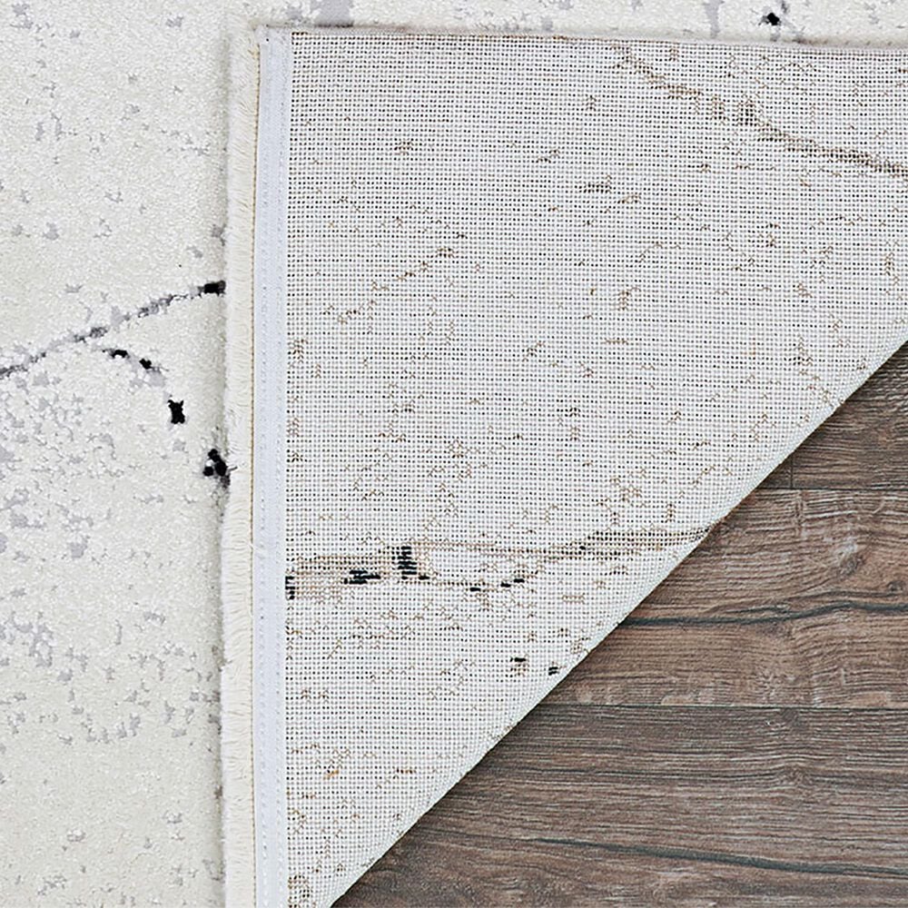 Couristan Marblehead Calcutta 3&#39;11&quot; x 5&#39;11&quot; Eggshell Area Rug, , large