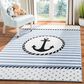 Safavieh Carousel 3"3" x 5"3" Ivory and Navy Kids  Area Rug, , large