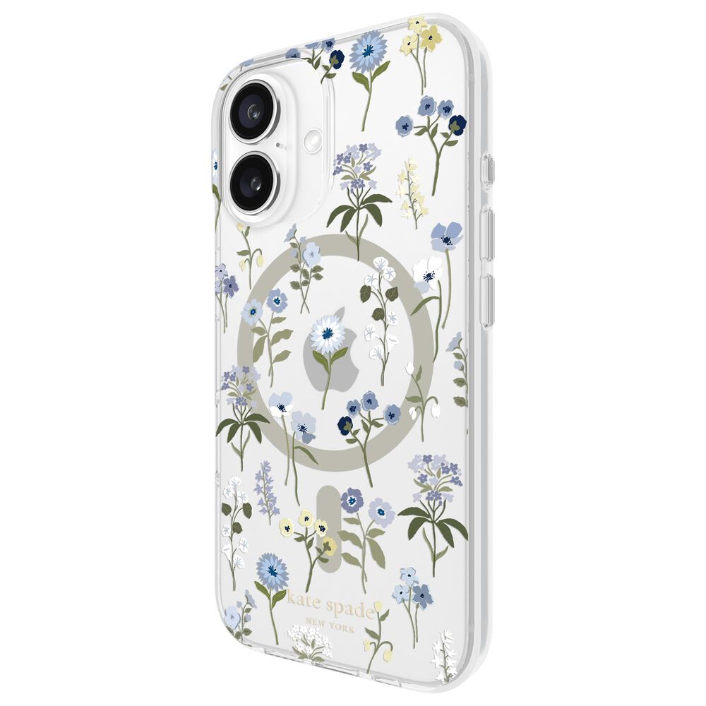 Kate Spade Protective MagSafe Case for iPhone 16 in Precious Bloom, , large