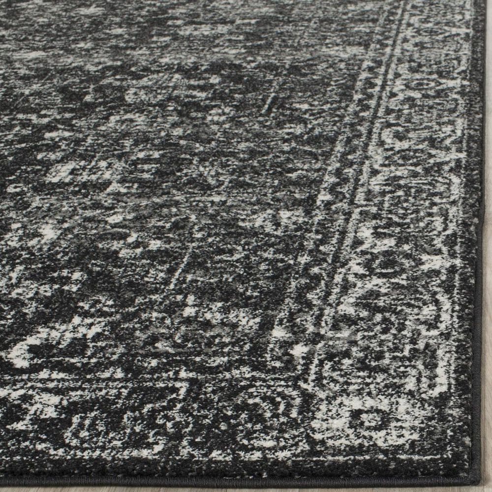 Safavieh Evoke EVK270K-4 4&#39; x 6&#39; Charcoal/Ivory Area Rug, , large