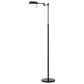 Cal Lighting Clemson Swing Arm Adjustable Floor Lamp in Dark Bronze, , large