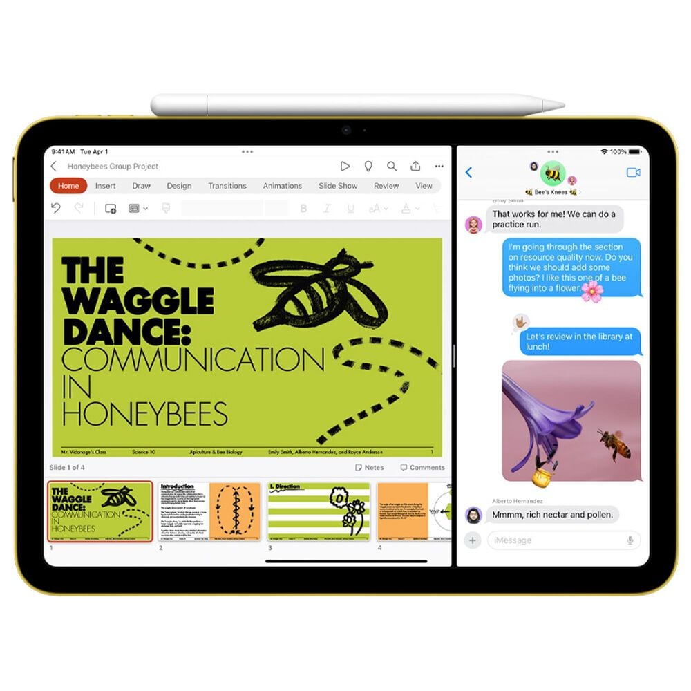 Apple iPad 11-Inch A16 Chip with Wi-Fi only - 512GB in Yellow with 2-Year AppleCare+, , large