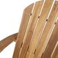 Hearth and Haven Malibu Outdoor Adirondack Loveseat in Natural, , large