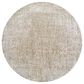 Surya Masterpiece MPC-2322 Medium Gray, Light Gray and Cream 7"10" Round Area Rug, , large