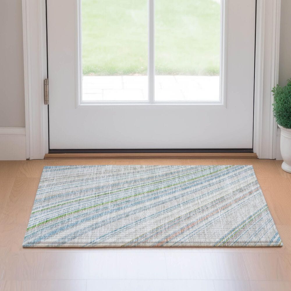 Dalyn Rug Company Neo NO14 1&#39;8&quot; x 2&#39;6&quot; Ivory Area Rug, , large