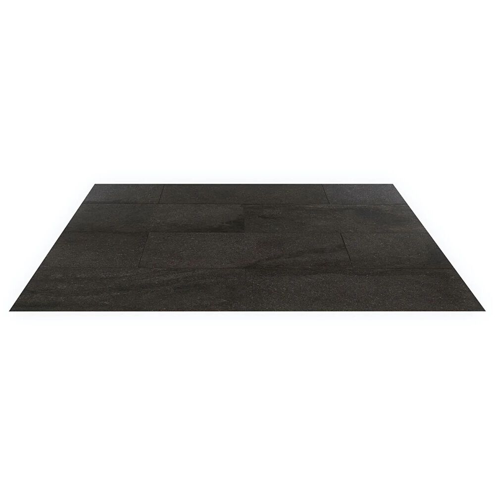 Soho Studio Olympic Charcoal 12" x 24" Matte Porcelain Tile, , large