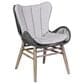 Hearth and Haven Mateo Outdoor Patio Dining Chair in Gray, , large