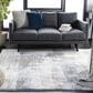 Safavieh Craft CFT874F 12" x 15" Grey and Blue Area Rug, , large