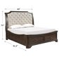 New Heritage Lyndhurst King Storage Bed in Walnut Brown, , large