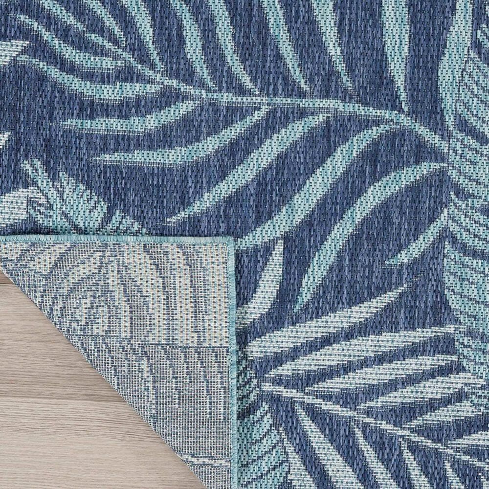 Nourison Garden Oasis GOA02 Navy 3&#39; x 5&#39; Indoor/Outdoor Area Rug, , large